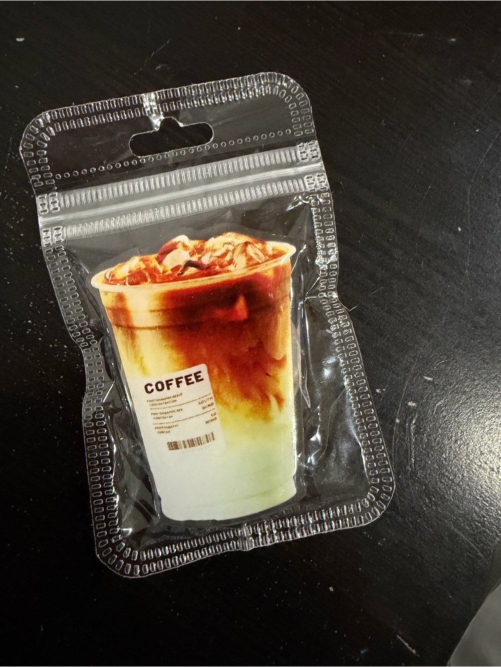Othr Coffee Cup Phone Grip — Brown & Cream
